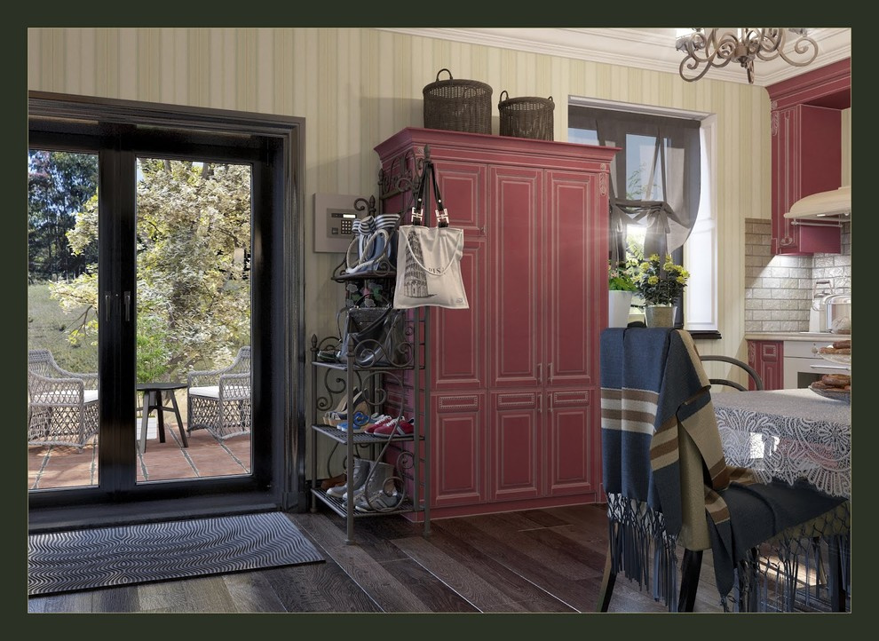 Tatyana's Cottage: interior design and visualizations of mansion in the Russian