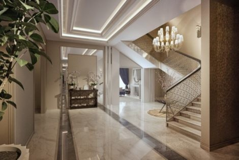 Дизайн проект 2-х этажного дома, общей площадью 190 кв.м.