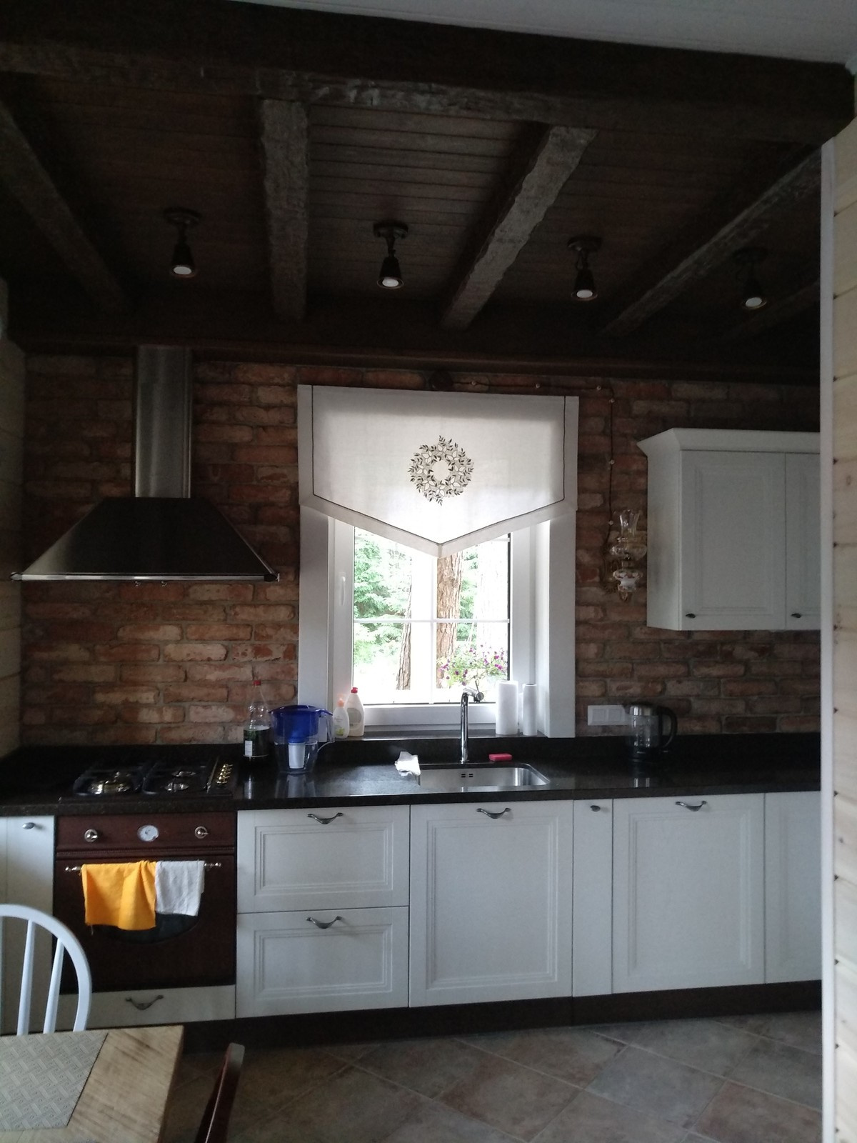 Шторы в загородный дом.