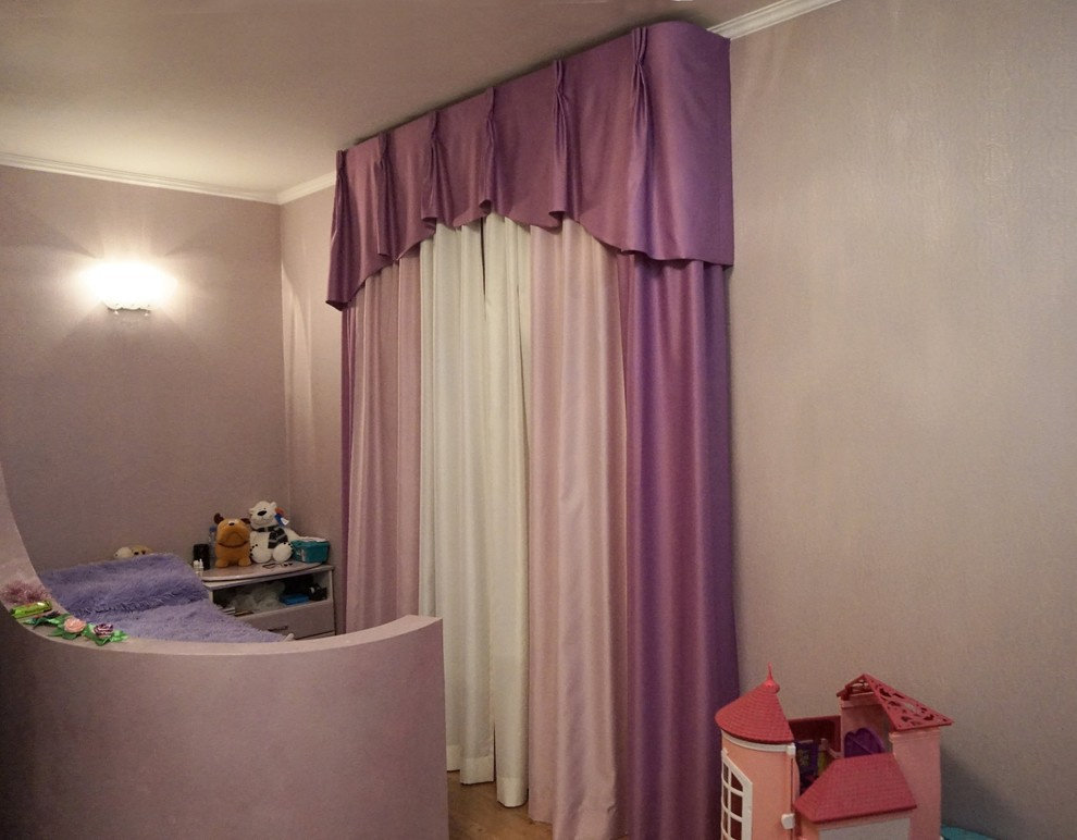 Шторы в комнату для девочки.