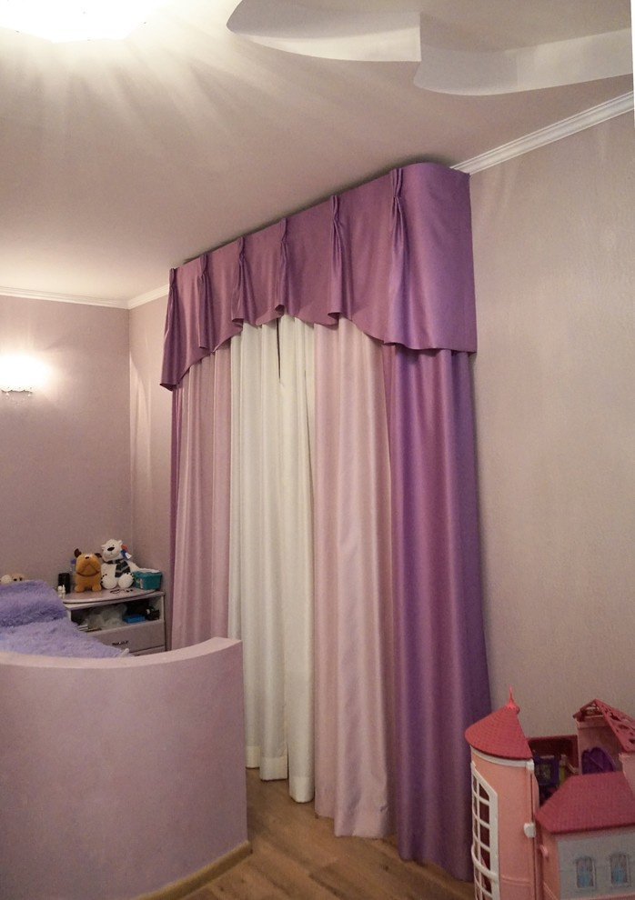 Шторы в комнату для девочки.