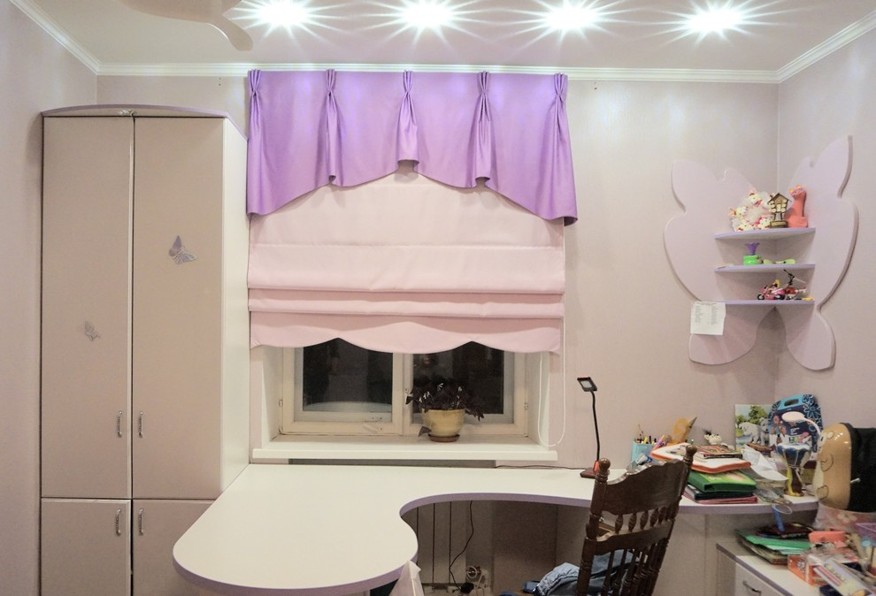 Шторы в комнату для девочки.