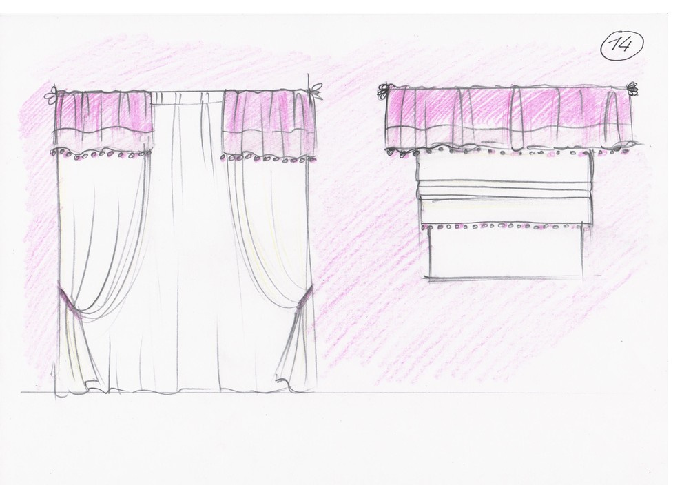 Вариант с бахромой.