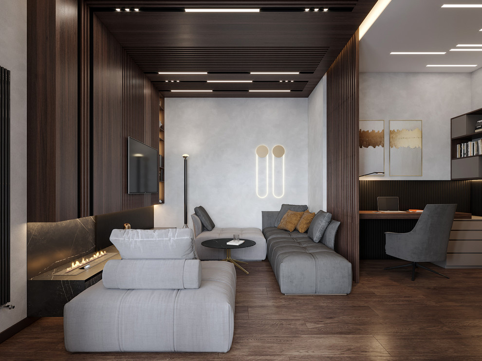 Минимализм с акцентами из дерева | Санкт-Петербург | Россия |