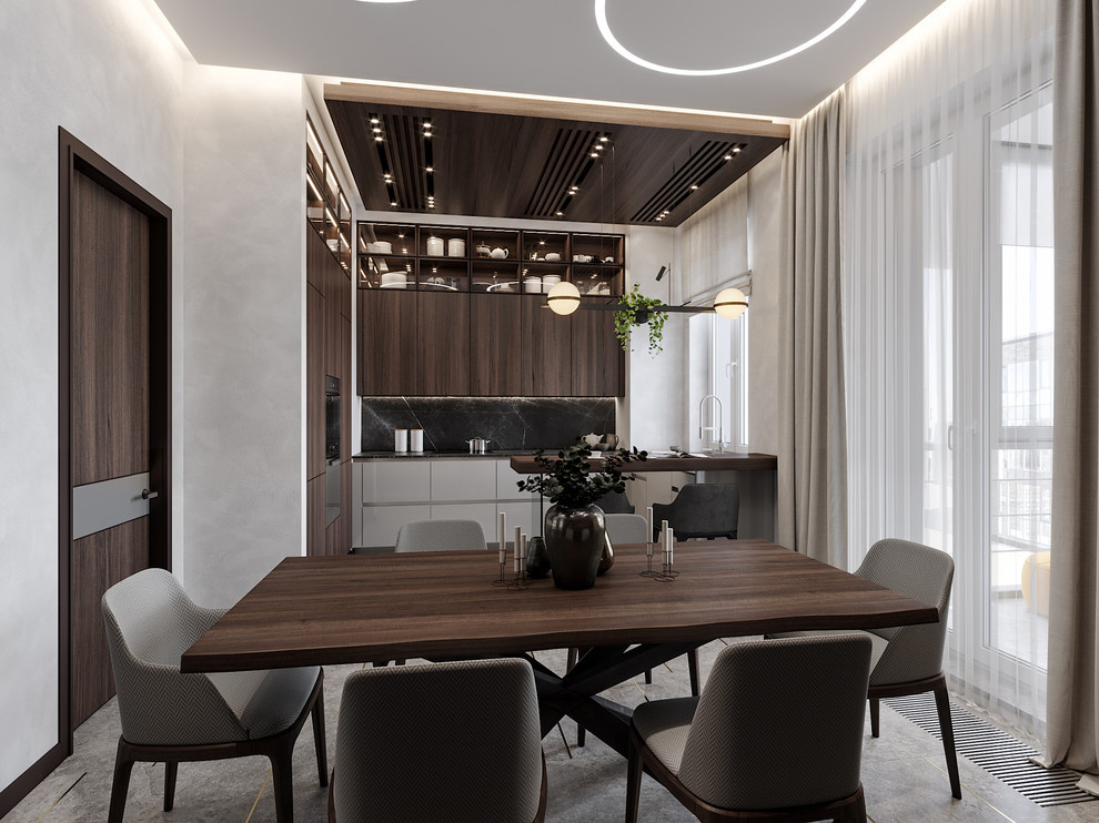 Минимализм с акцентами из дерева | Санкт-Петербург | Россия |