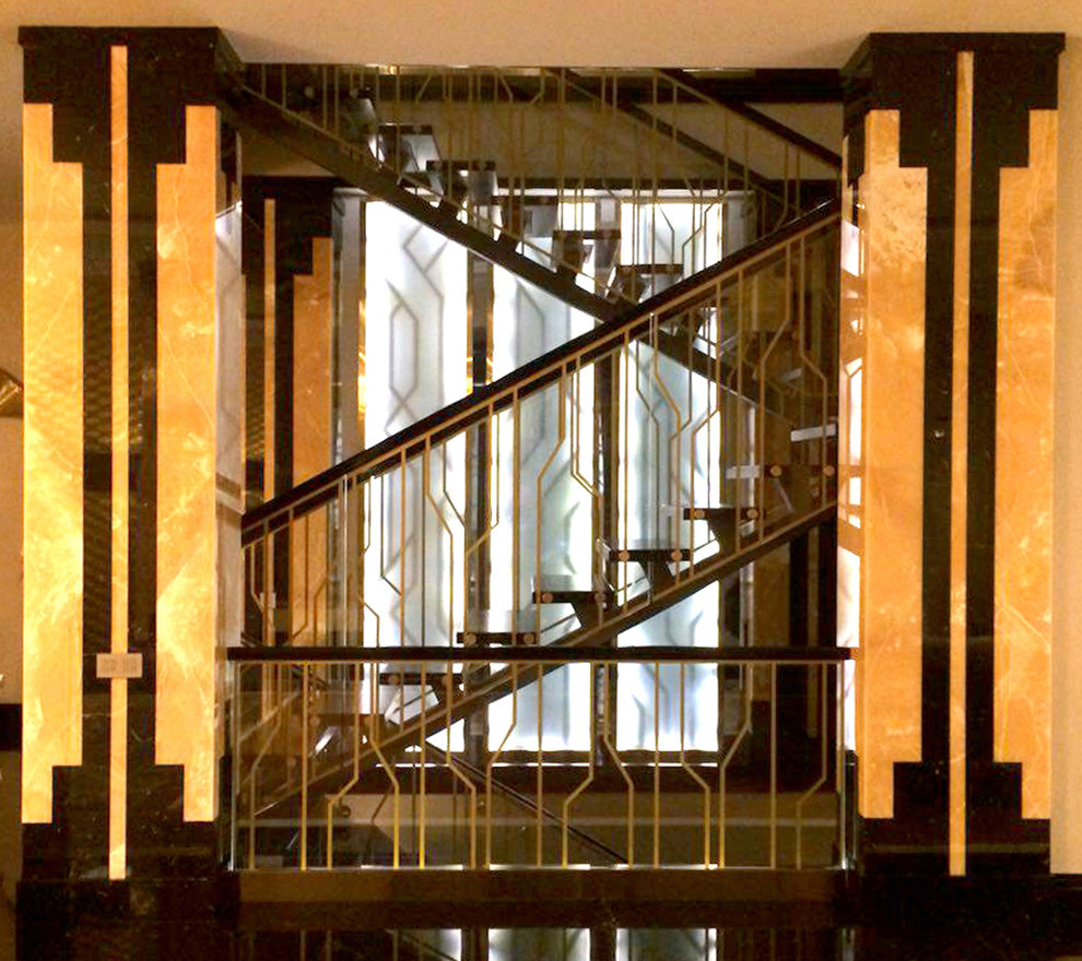 Загородный жилой дом в стиле Ар-деко