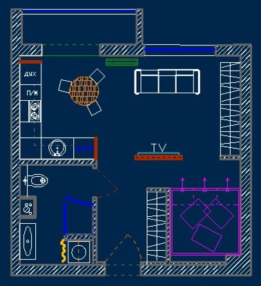 Планировка квартиры