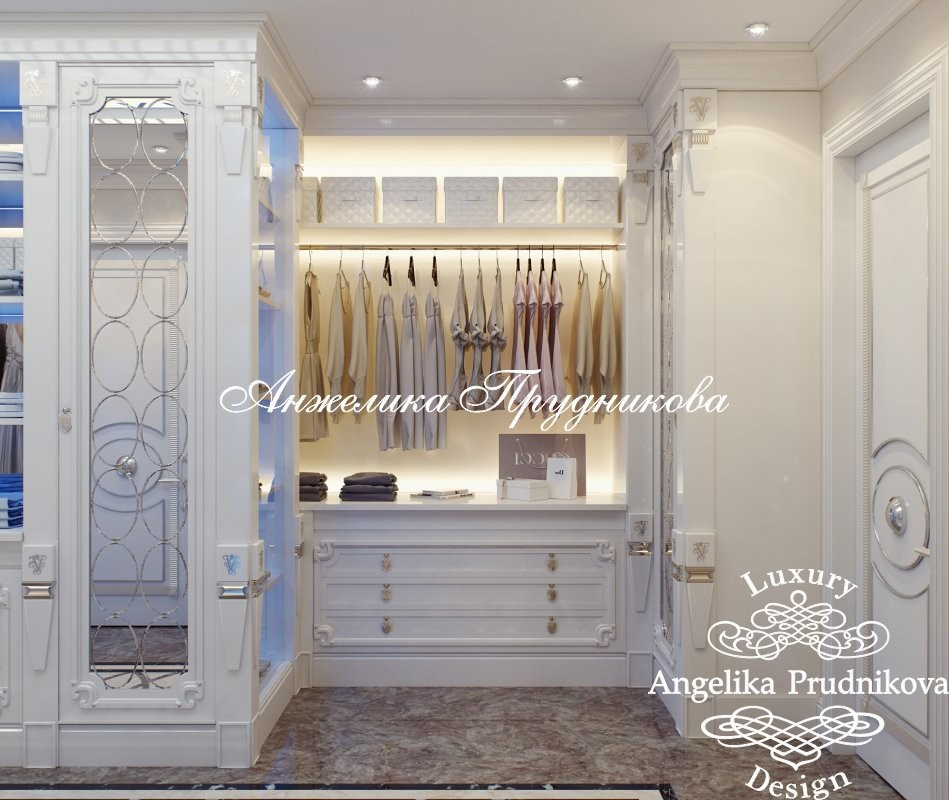 Дизайн-проект интерьера квартиры в ЖК Долина Сетунь в бежевых оттенках
