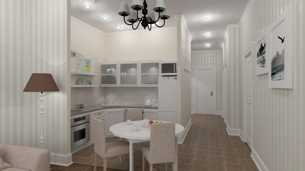 Интерьерный дизайн квартиры в ЖК Актер Гелекси