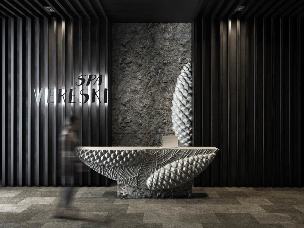 Мебель из бетона. Коллекция "Бор"