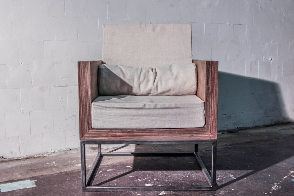 Обложка проекта: Бежевое кресло "Лофт"