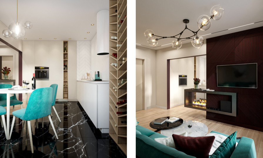 Трехкомнатная квартира в Санкт-Петербурге