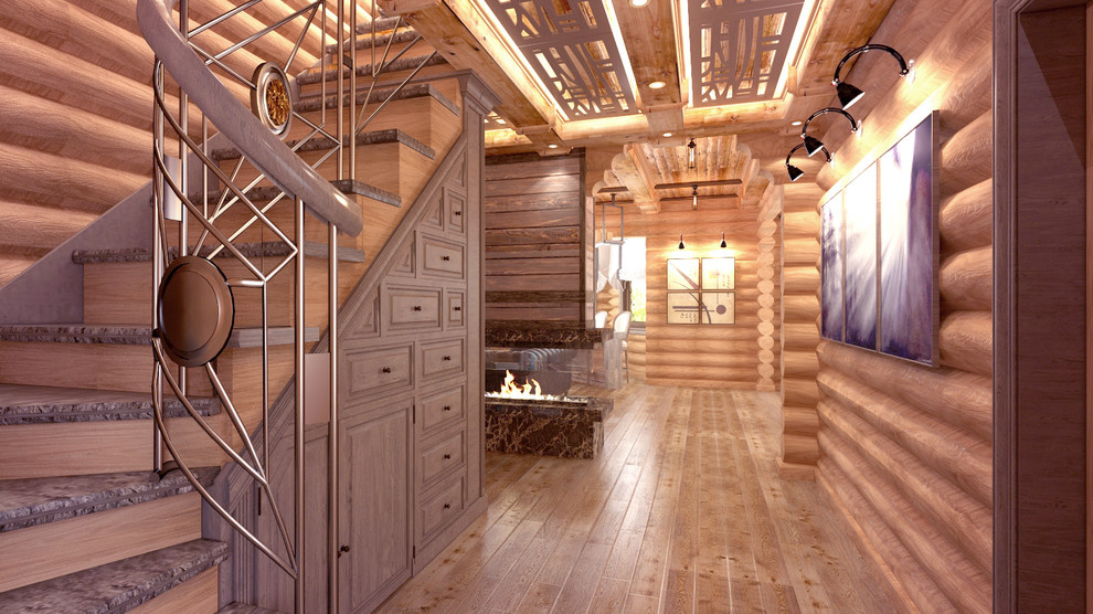 Лесной домик в стиле кантри