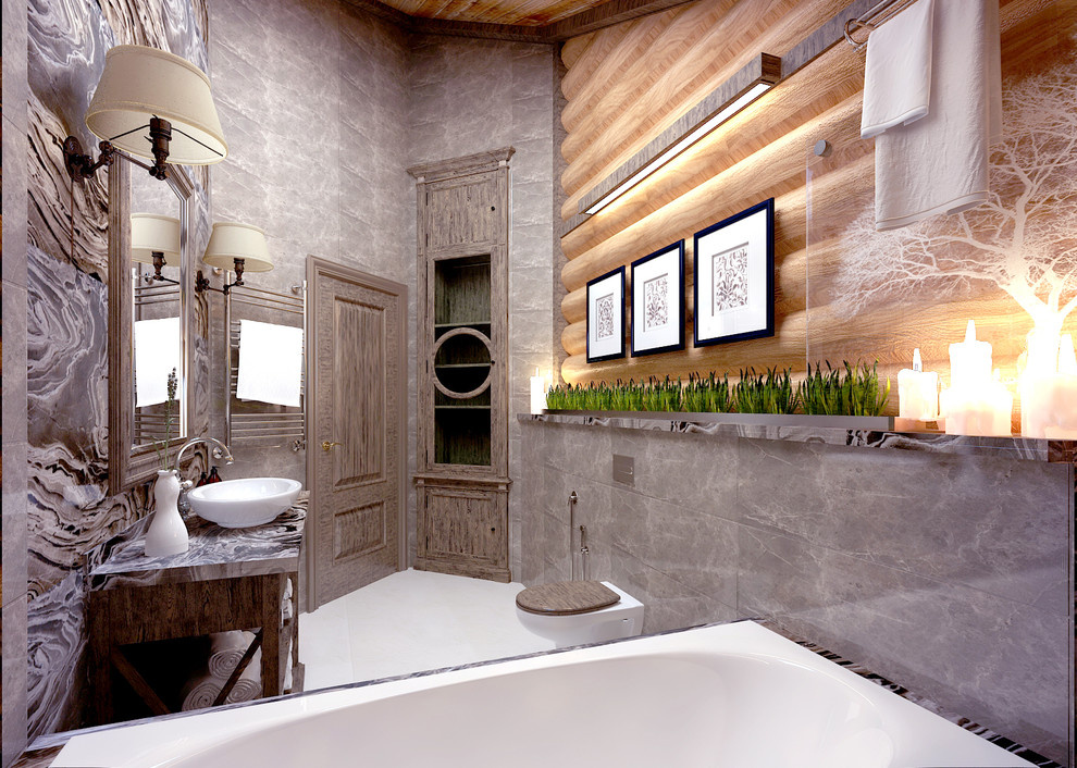 Лесной домик в стиле кантри