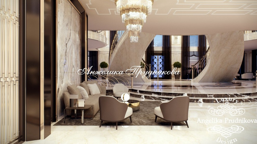 Дизайн-проект интерьера дома в резиденции Agalarov Estate