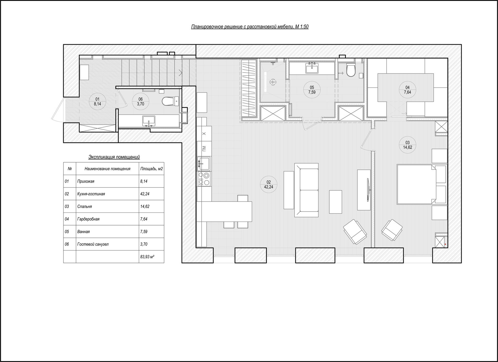 Apartment in the center city of Saint Petersburg