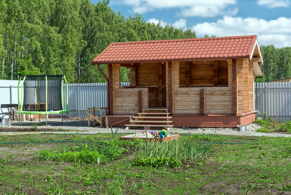 Дом по проекту "Зоря"/ Беседка