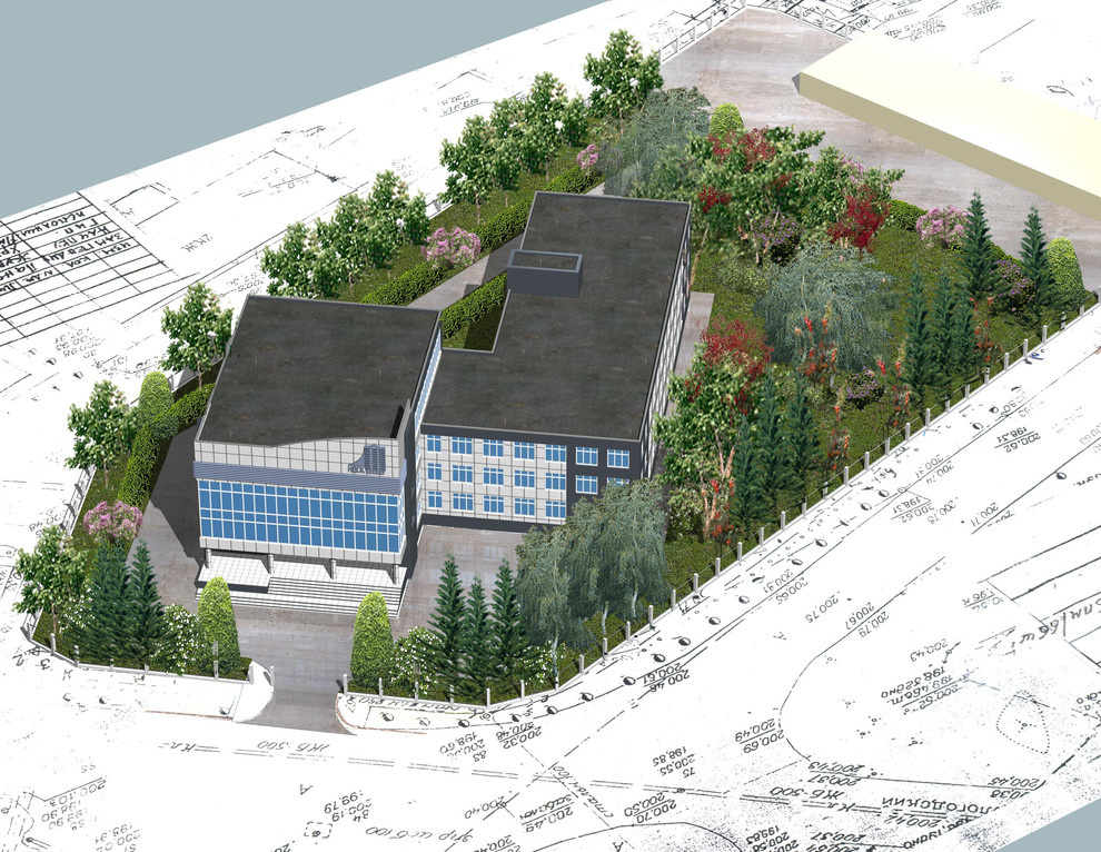 Обложка проекта: Благоустройство территории НДСК