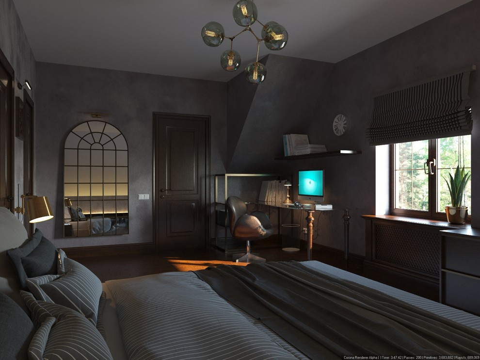 Обложка проекта: Комната студента в коттедже