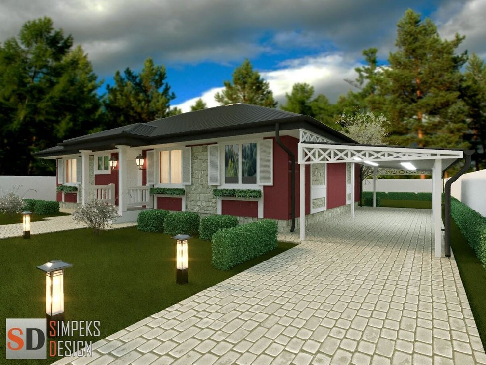 House exterior by Simpeks Design