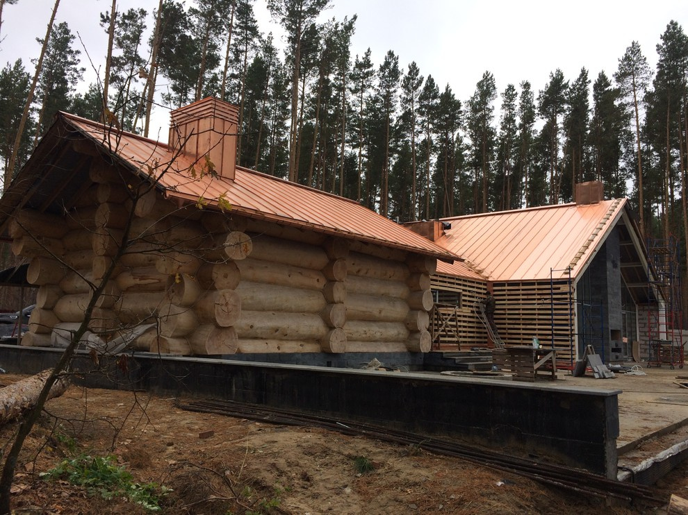Устройство кровельных и фасадных конструкций с фальцевым медным покрытием