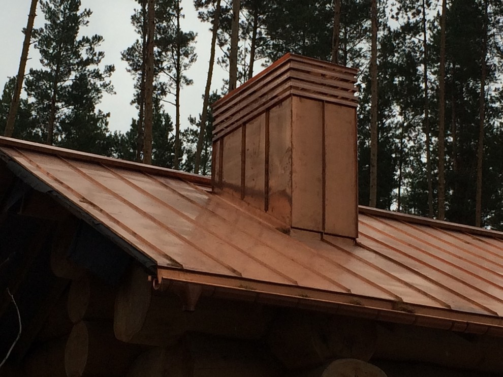 Устройство кровельных и фасадных конструкций с фальцевым медным покрытием