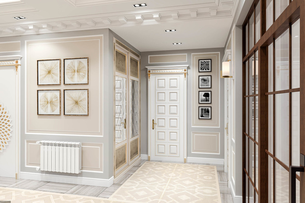 Elegant and modern entrance hall