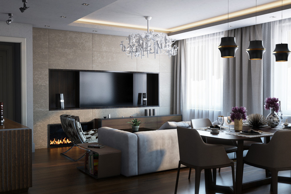 Квартира в Москве в современном стиле