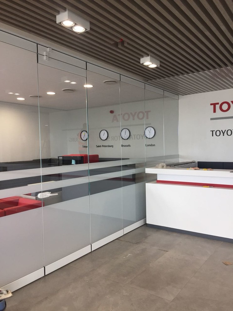 Административный блок на заводе Toyota в СПб