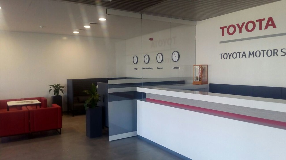 Административный блок на заводе Toyota в СПб