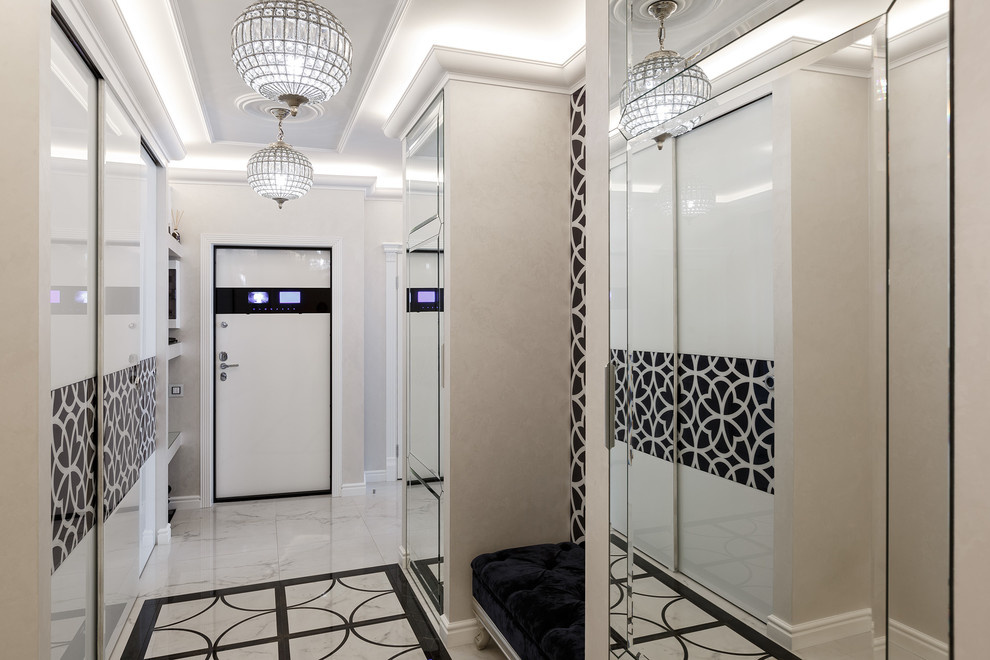 Реализованный проект 3хкомнатной квартиры в классическом стиле с элементами Ар Д