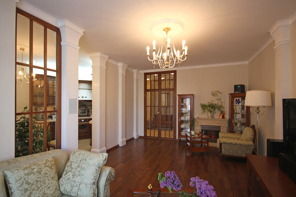 РЕСПЕКТАБЕЛЬНЫЙ ИНТЕРЬЕР КВАРТИРЫ В Ж/К "ШУВАЛОВСКИЙ"