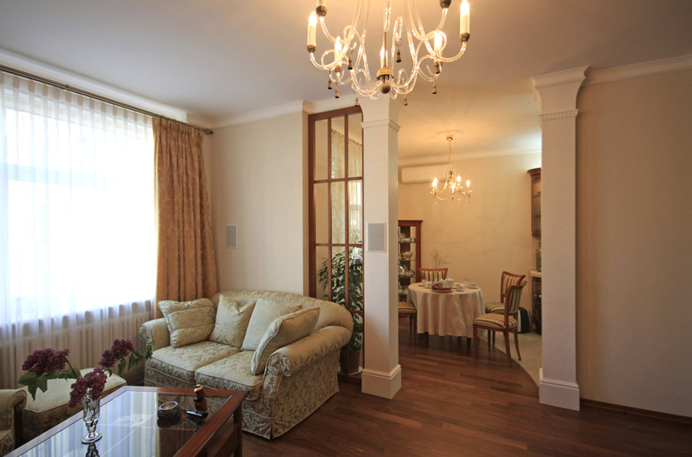 РЕСПЕКТАБЕЛЬНЫЙ ИНТЕРЬЕР КВАРТИРЫ В Ж/К "ШУВАЛОВСКИЙ"