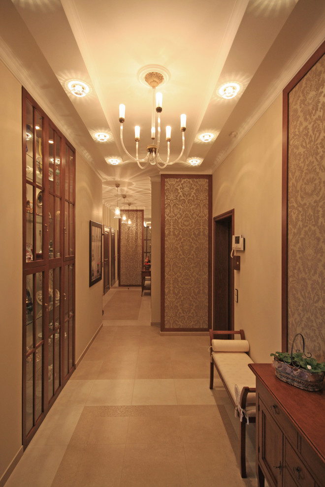 РЕСПЕКТАБЕЛЬНЫЙ ИНТЕРЬЕР КВАРТИРЫ В Ж/К "ШУВАЛОВСКИЙ"