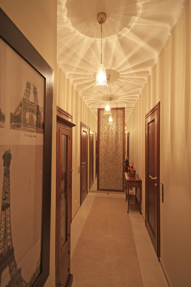 РЕСПЕКТАБЕЛЬНЫЙ ИНТЕРЬЕР КВАРТИРЫ В Ж/К "ШУВАЛОВСКИЙ"