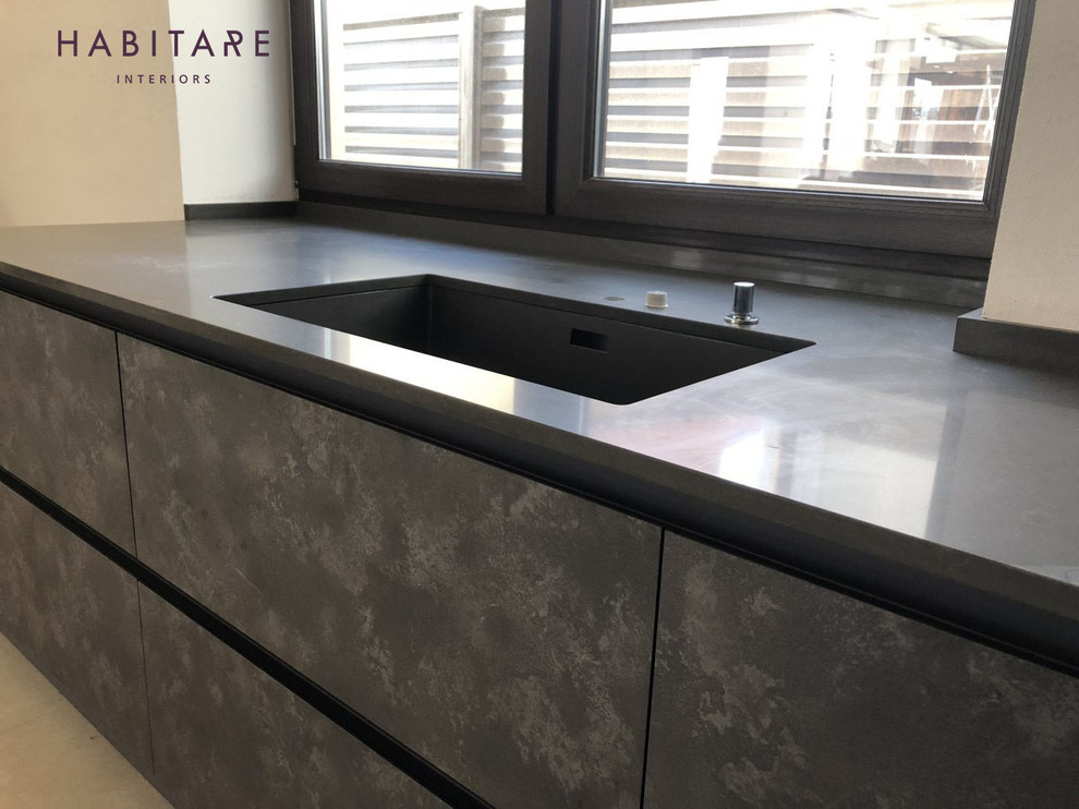 Реализация проекта кухни от Doimo Cucine ( Италия), модель Aspen