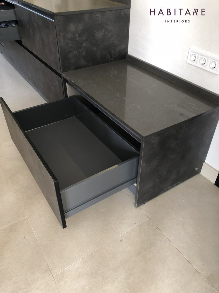 Реализация проекта кухни от Doimo Cucine ( Италия), модель Aspen