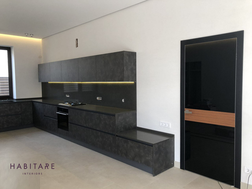 Реализация проекта кухни от Doimo Cucine ( Италия), модель Aspen