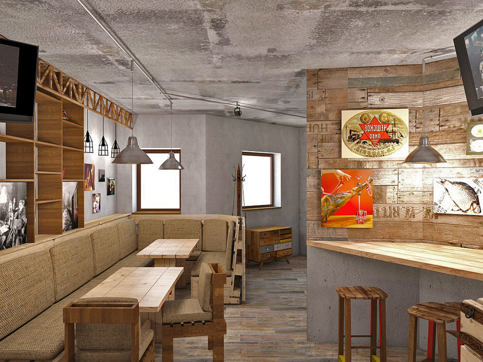 Дизайн пивного бара.