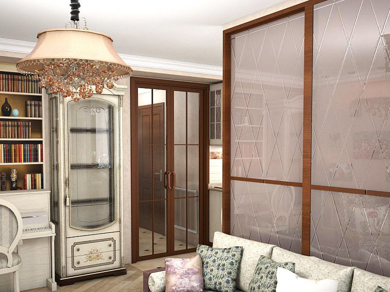 Дизайн-проект 4-х комнатной увртиры.