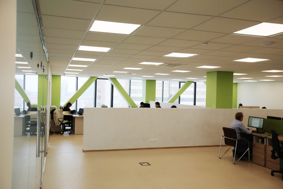 Ремонт офиса 1000 кв.м.- Openspace