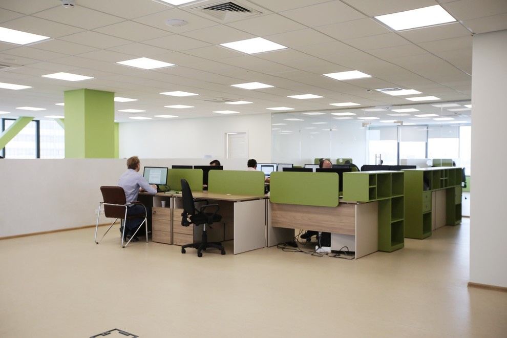 Ремонт офиса 1000 кв.м.- Openspace