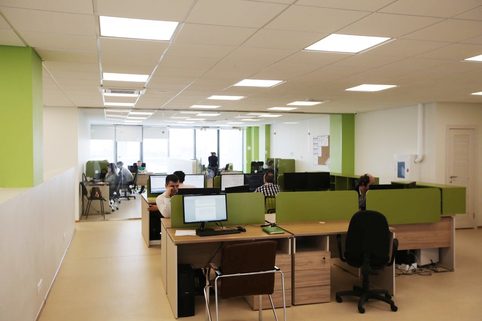 Ремонт офиса 1000 кв.м.- Openspace