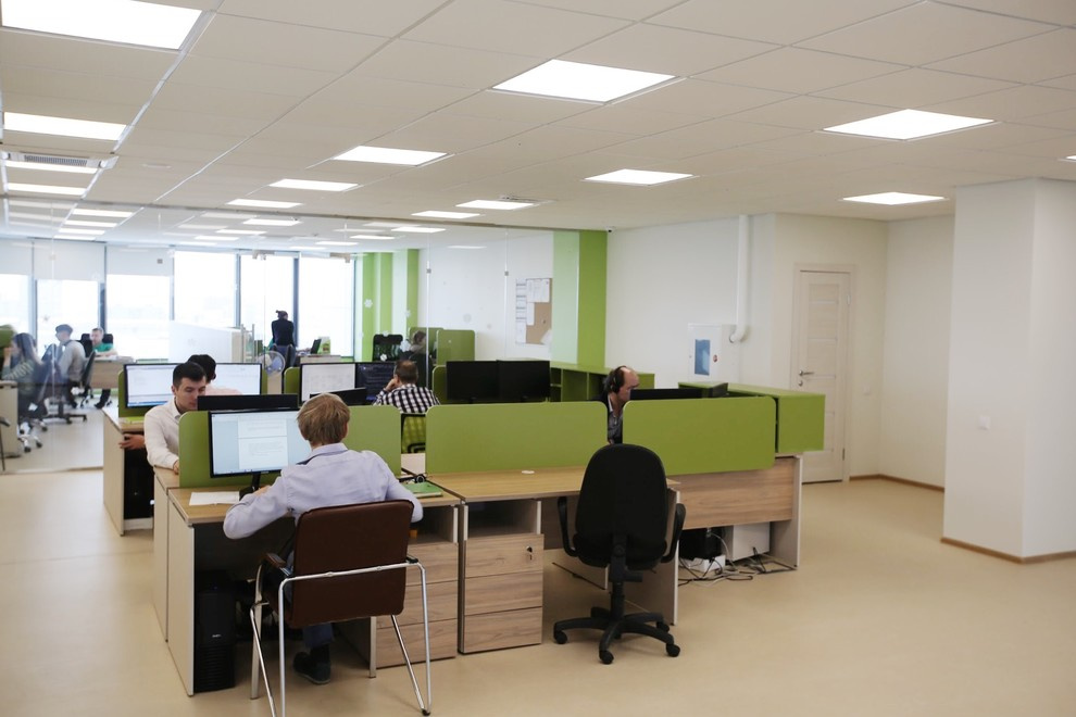 Ремонт офиса 1000 кв.м.- Openspace