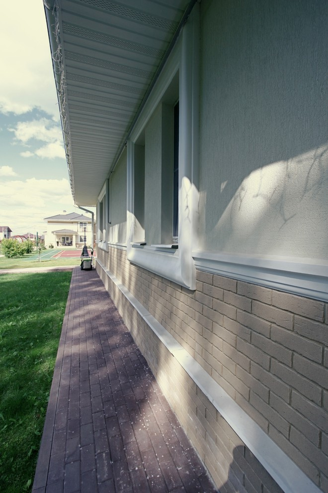 Архитектурный ансамбль из трех домов