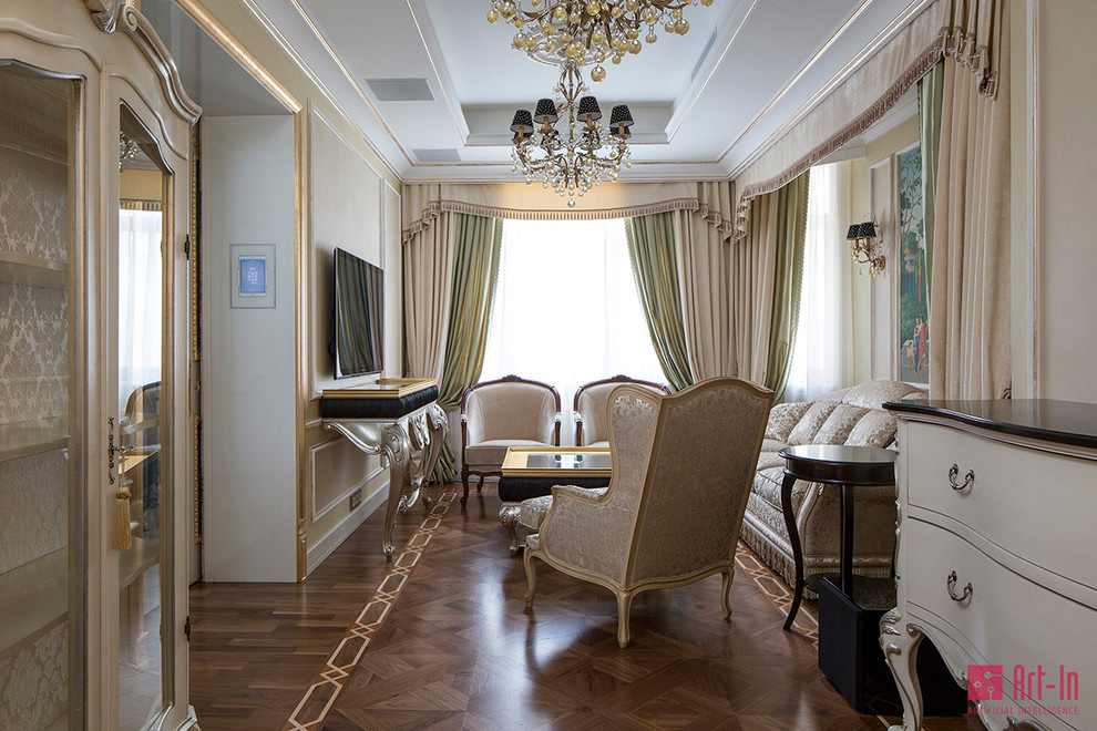 Умный дом в интерьере Рококо