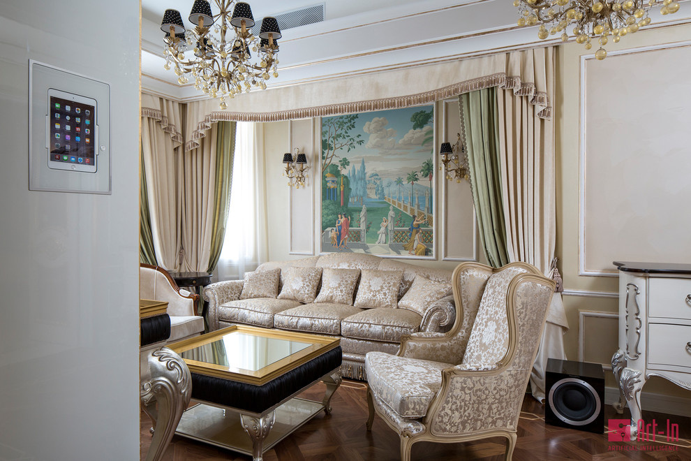 Умный дом в интерьере Рококо