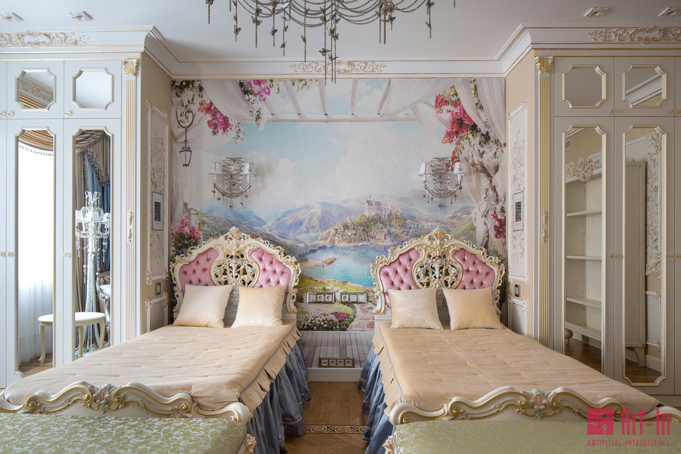 Умный дом в интерьере Рококо