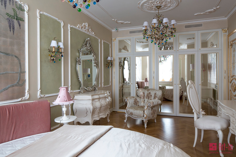 Умный дом в интерьере Рококо