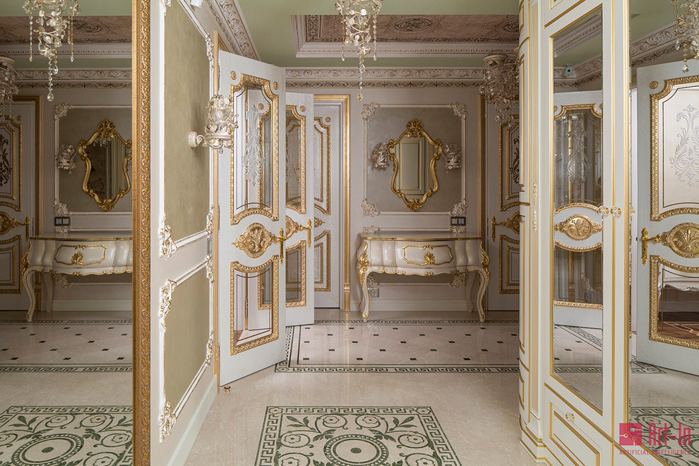 Умный дом в интерьере Рококо